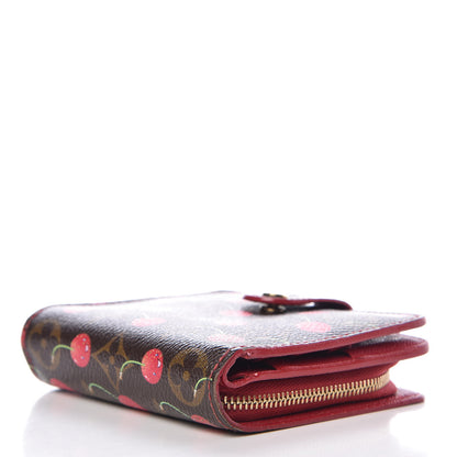 Louis Vuitton Monogram Cerises Compact Zippe Wallet 4 of 10