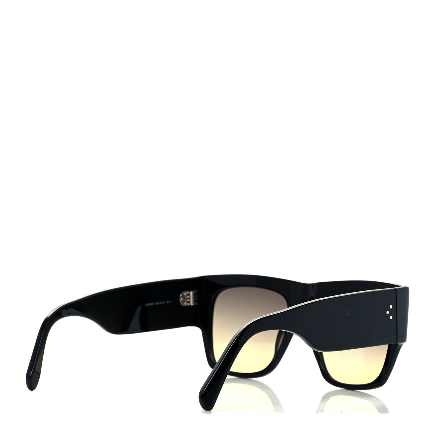 Acetate Rectangular Sunglasses CL4056IN Black