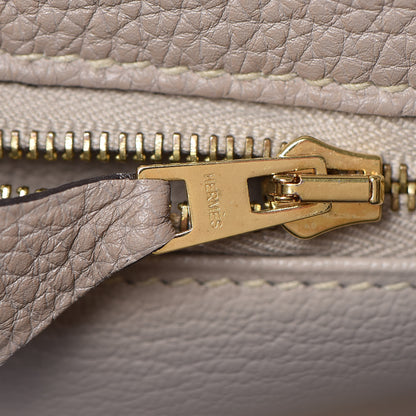 Hermes Taurillon Clemence Kelly Retourne 28 Gris Touterelle 13 of 31