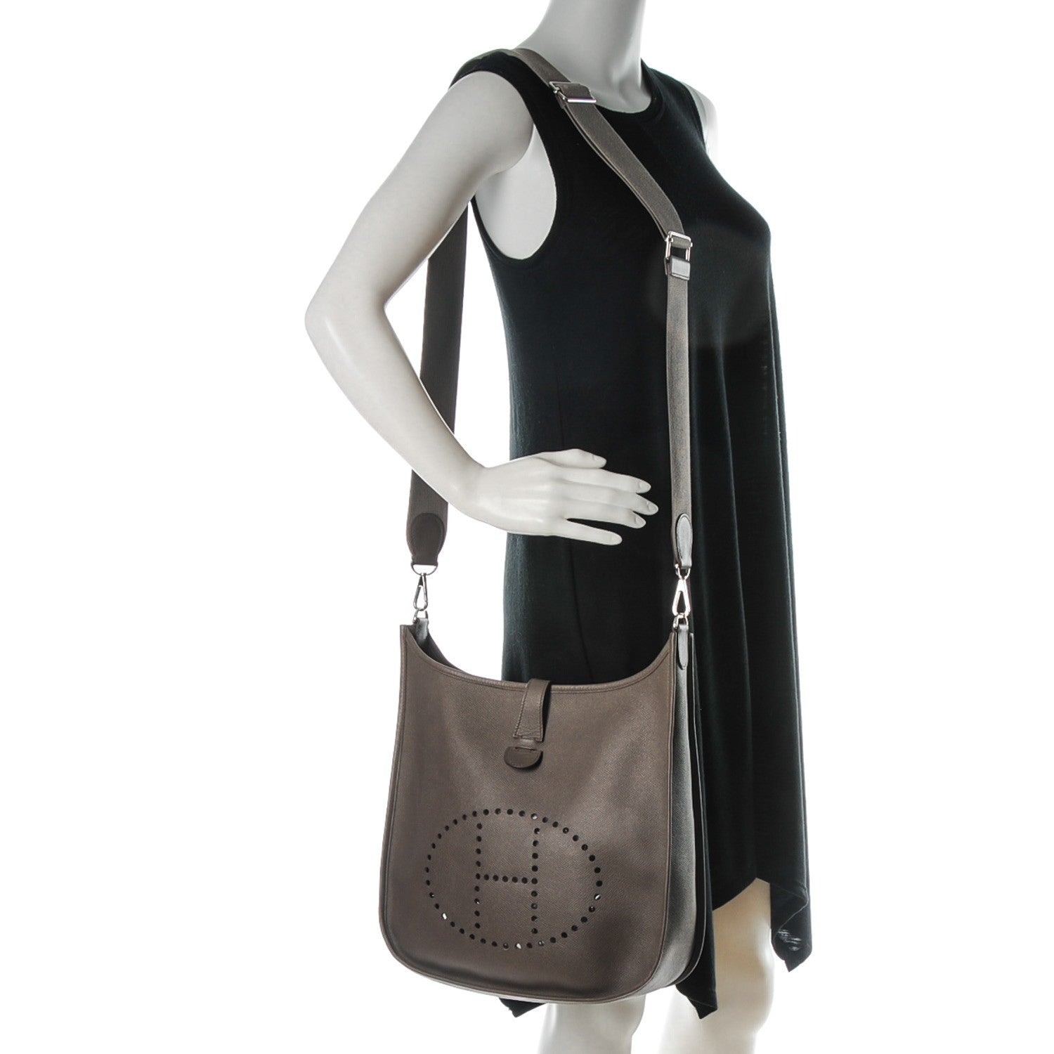 Hermes Epsom Evelyne III GM Etain 2 of 9