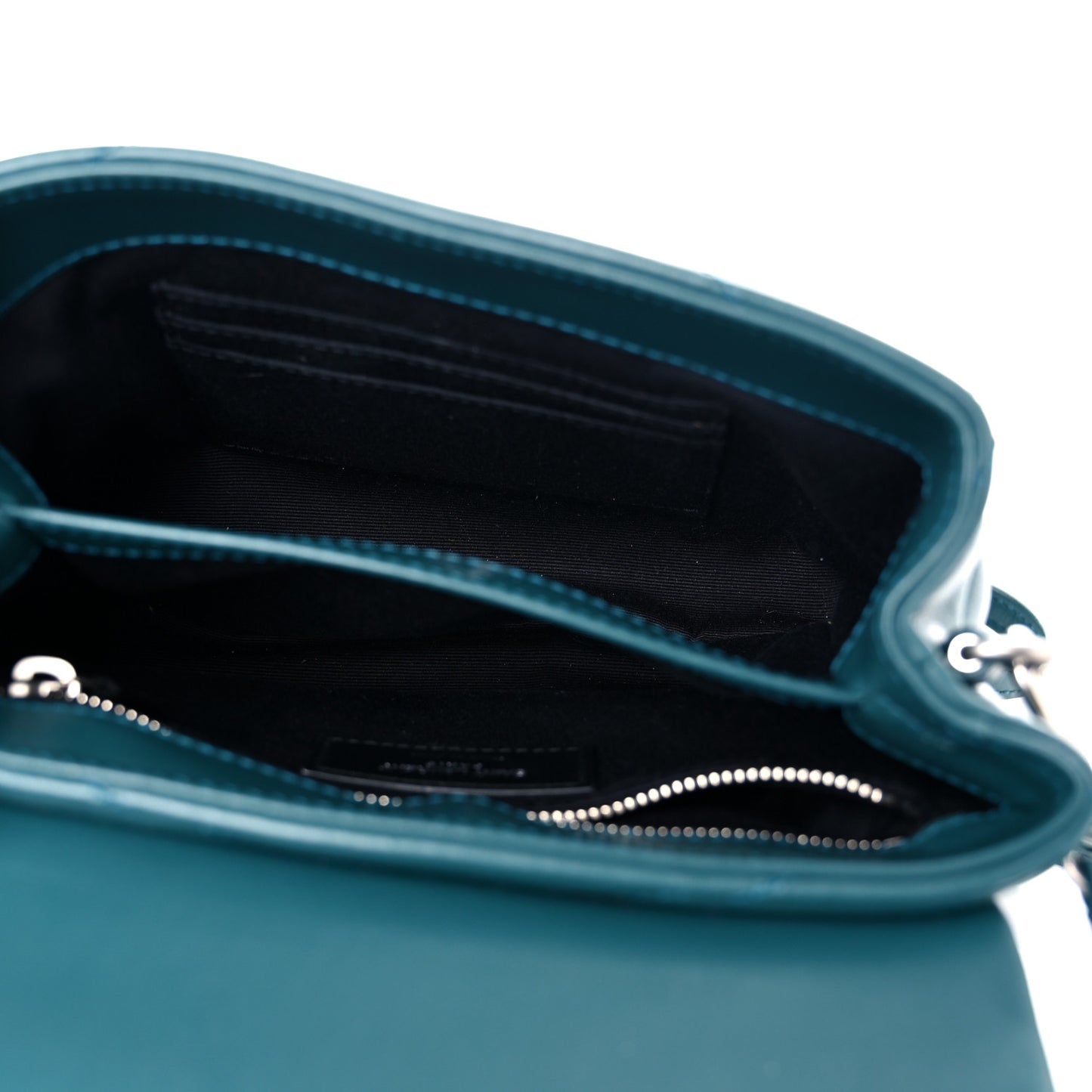 Calfskin Y Quilted Monogram Toy Loulou Satchel Dark Turquoise