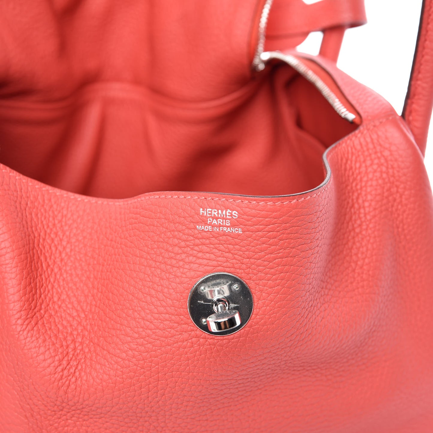Taurillon Clemence Lindy 30 Rouge Pivoine