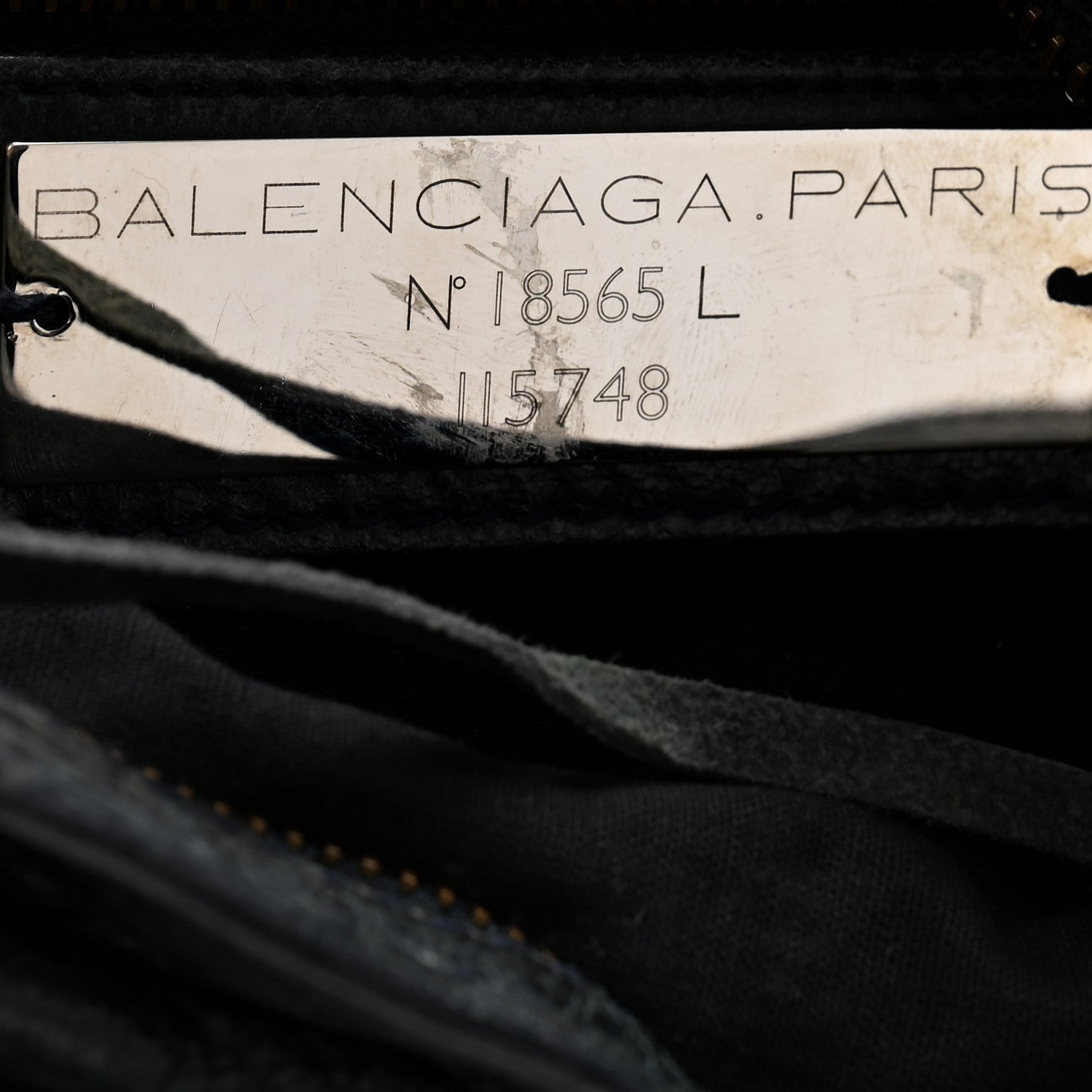 Balenciaga Agneau Classic Hardware City Dark Night 7 of 12