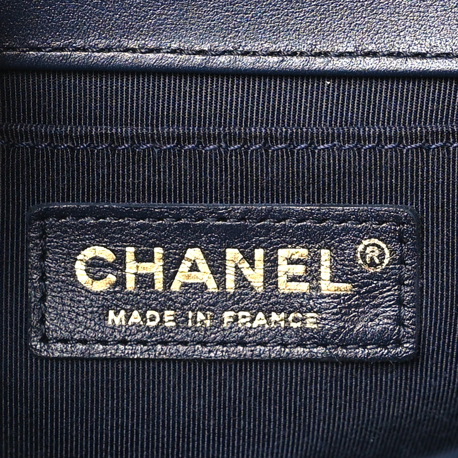 Chanel Lambskin Quilted Medium Boy Flap Blue 6 of 10