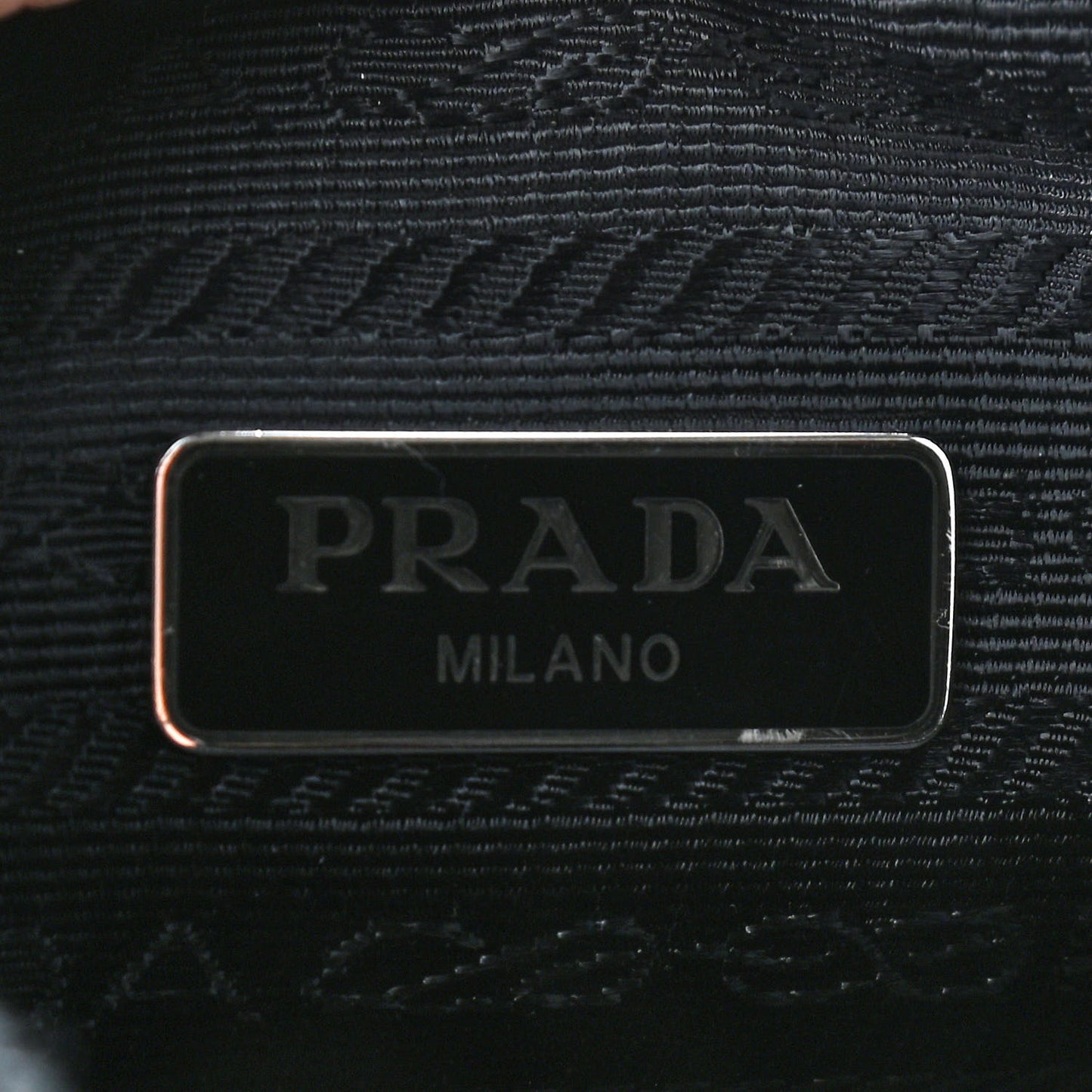 Tessuto Nylon Mini Re-Edition 2000 Bag Black