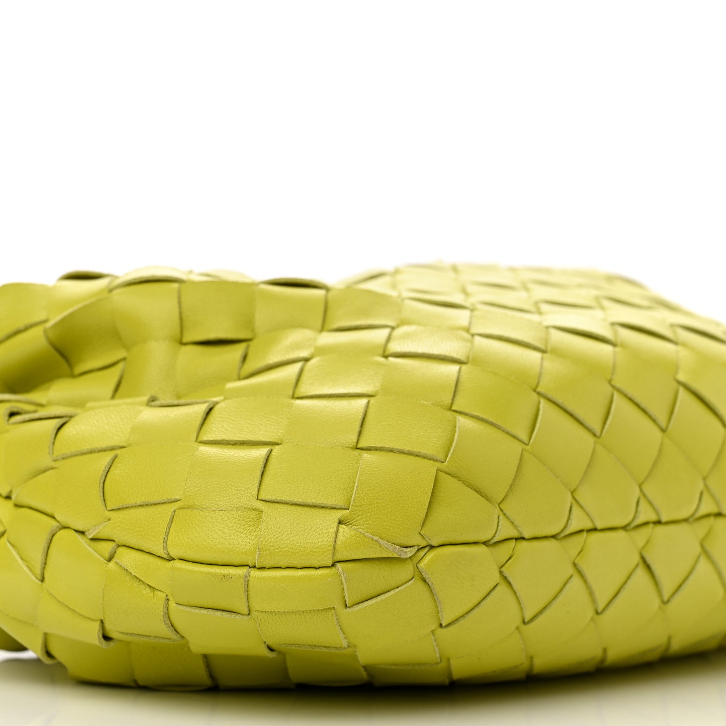 Nappa Intrecciato Mini Jodie Kiwi