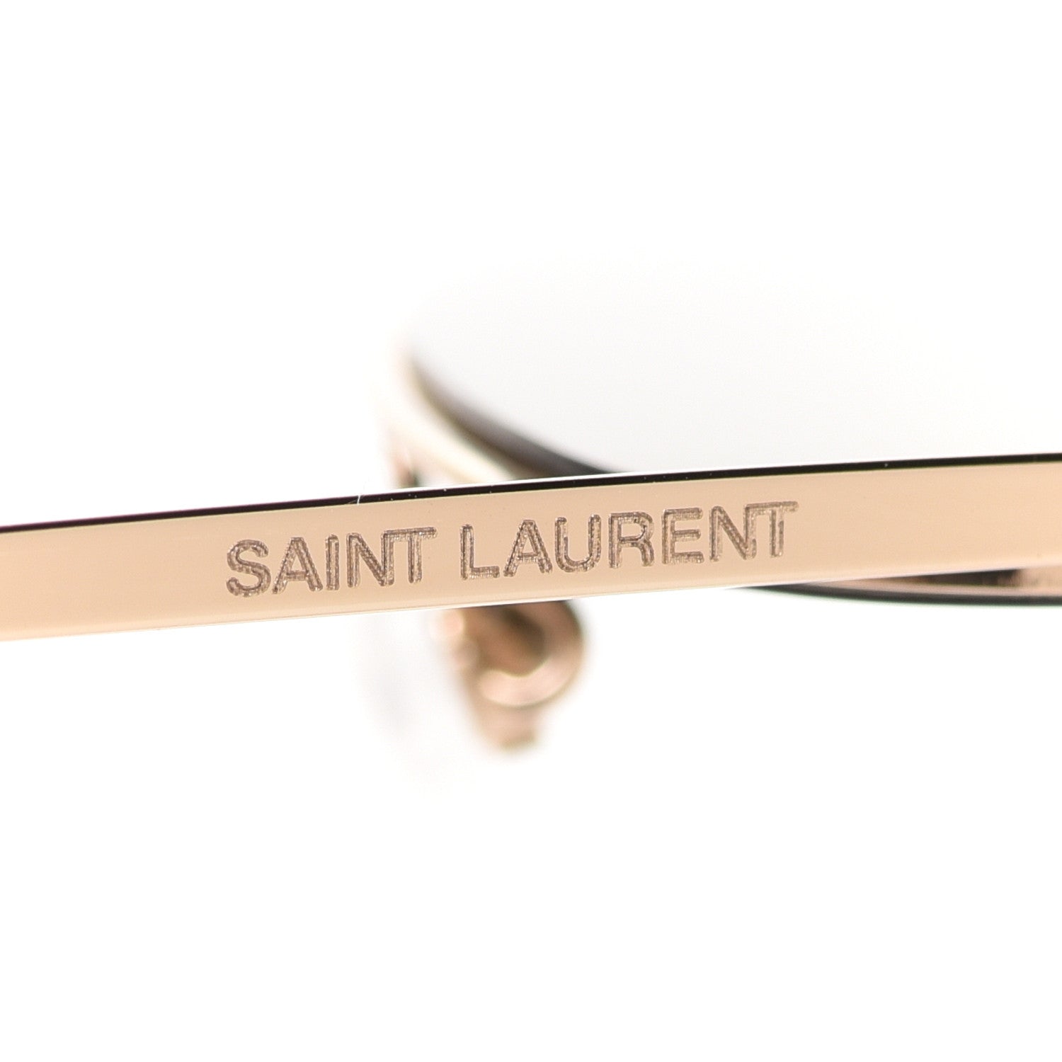 Saint Laurent Aviator Classic 11 Sunglasses Gold 8 of 9