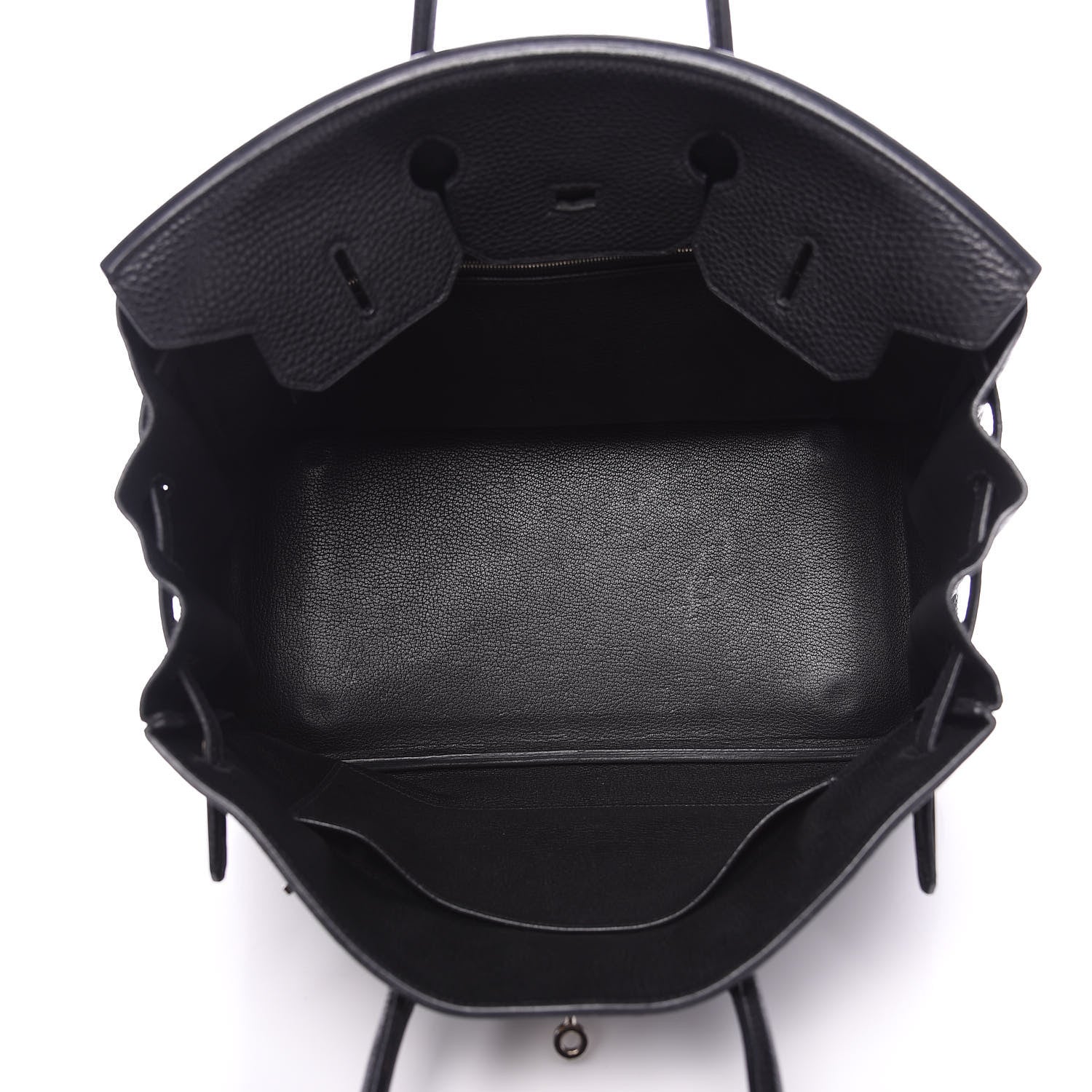 Hermes Taurillon Clemence Birkin 35 Black 6 of 28
