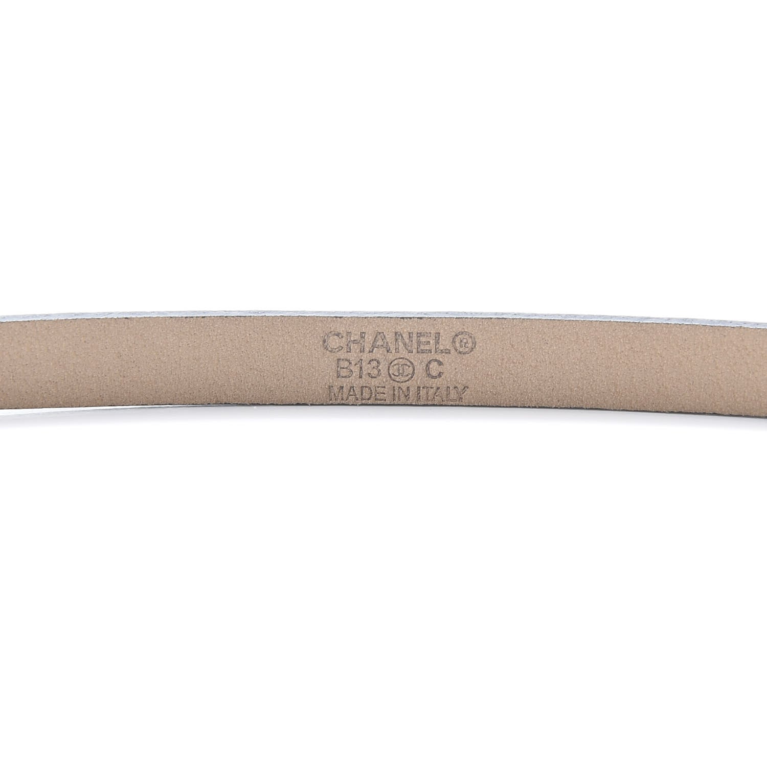 Chanel Caviar CC Skinny Belt 90 36 Black 3 of 9