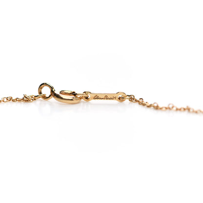 Tiffany 18K Yellow Gold 9mm Elsa Peretti Bean Pendant Necklace 6 of 6