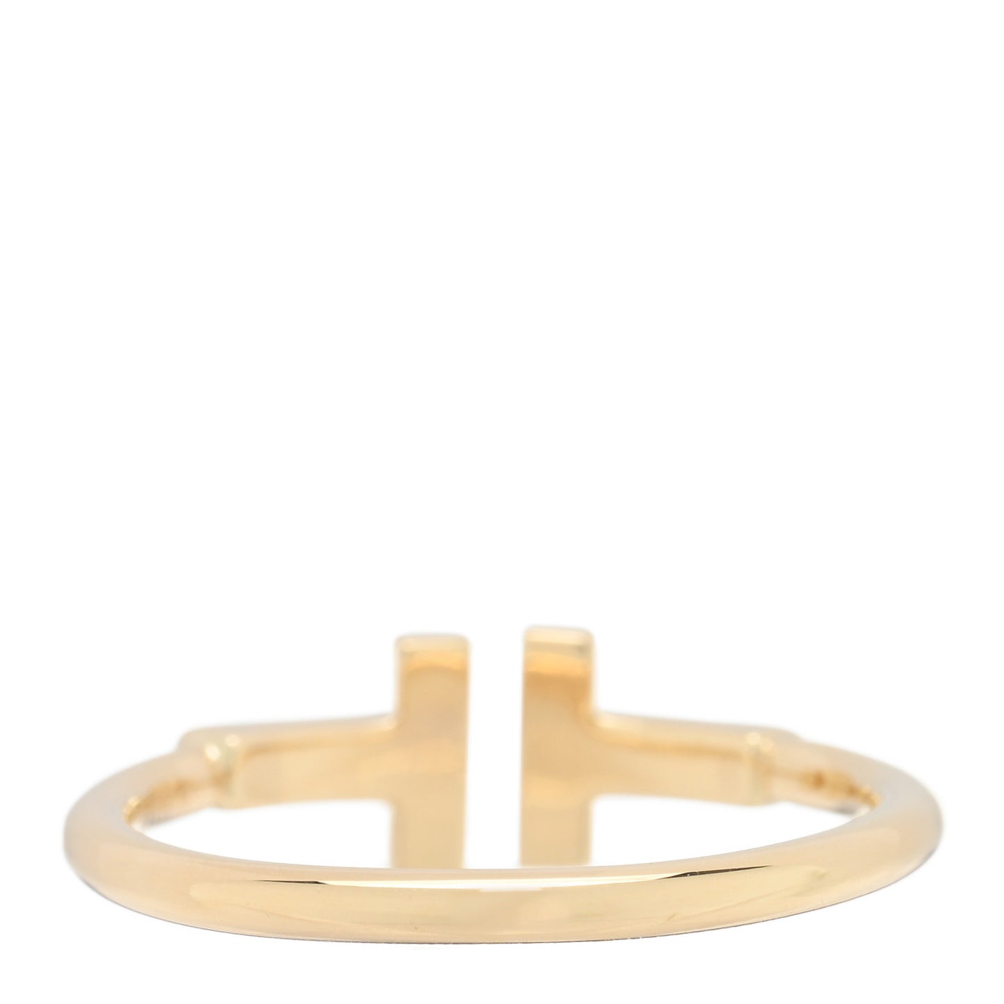18K Yellow Gold T Wire Ring 53 6.5