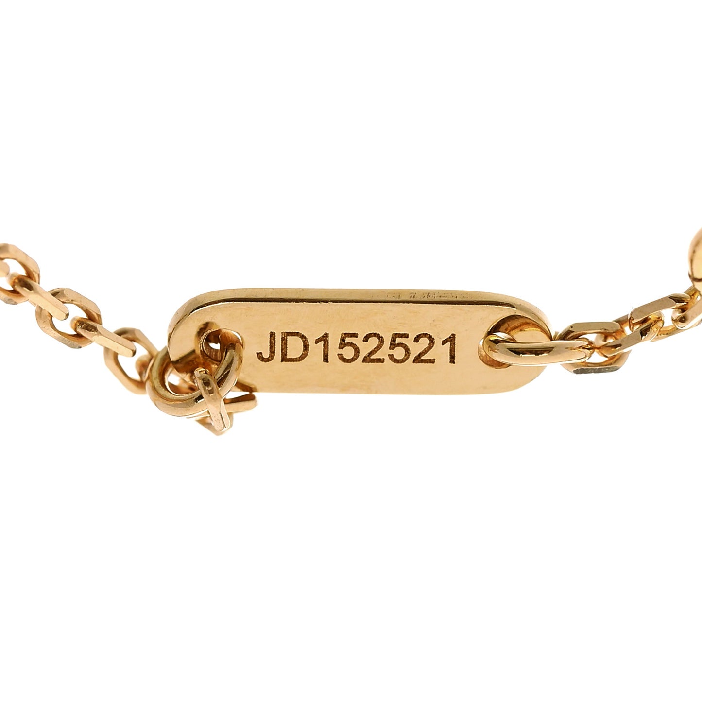 18K Yellow Gold Mother of Pearl Sweet Alhambra Bracelet