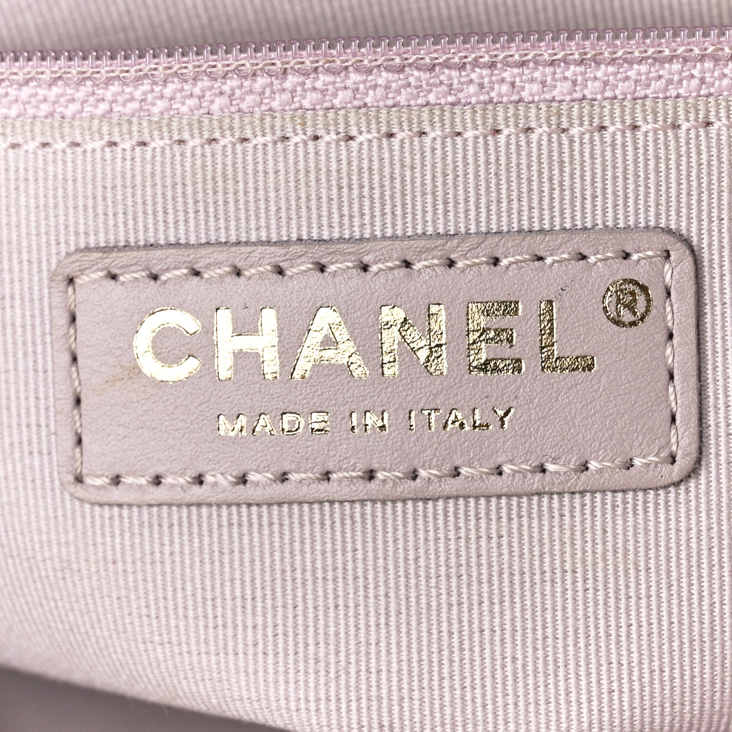 Chanel Calfskin Stitched Chain Flap Light Pink 7 of 12