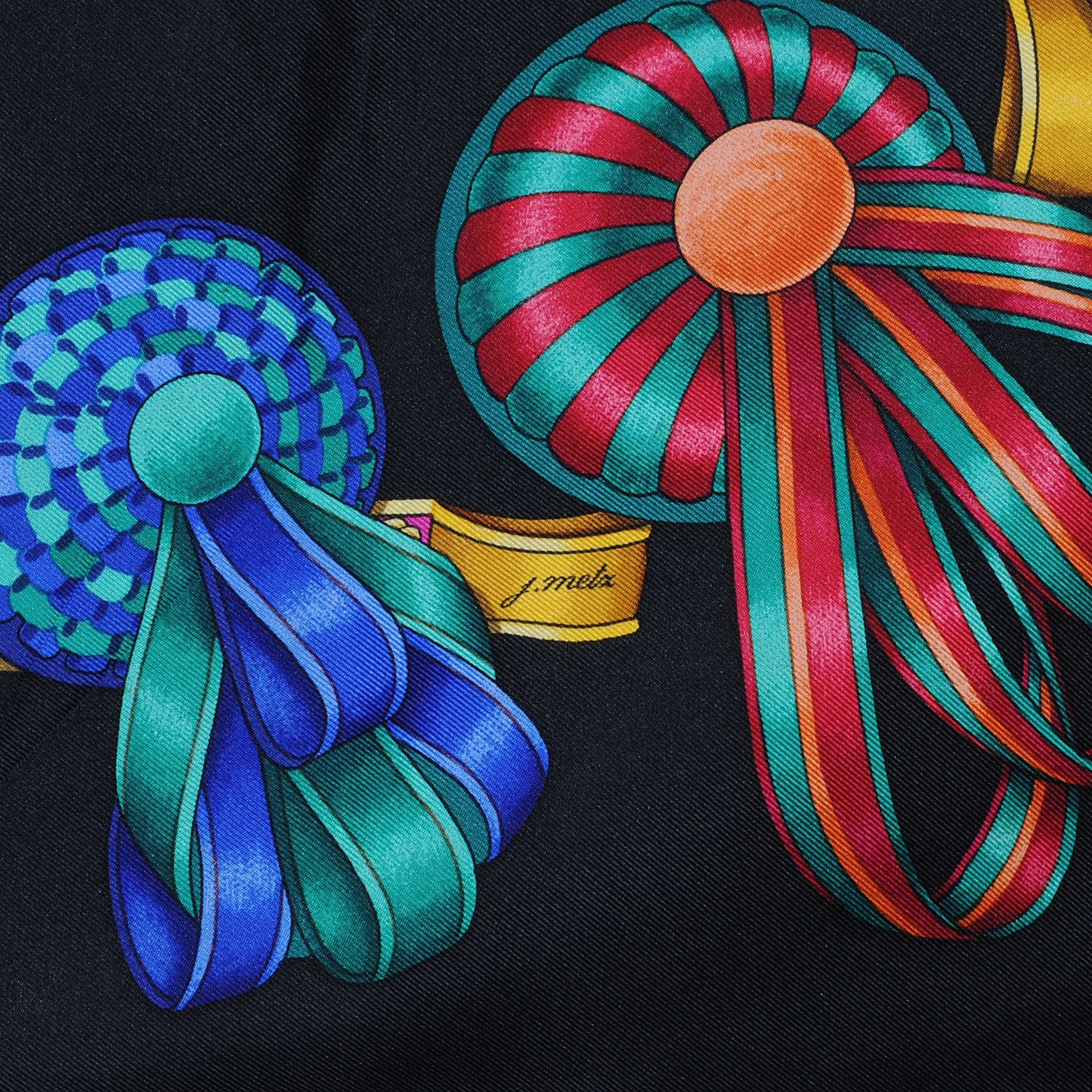 Silk Les Rubans Du Cheval Scarf 90