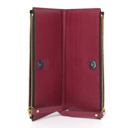 Louis Vuitton Monogram Adele Wallet Fuchsia 7 of 10
