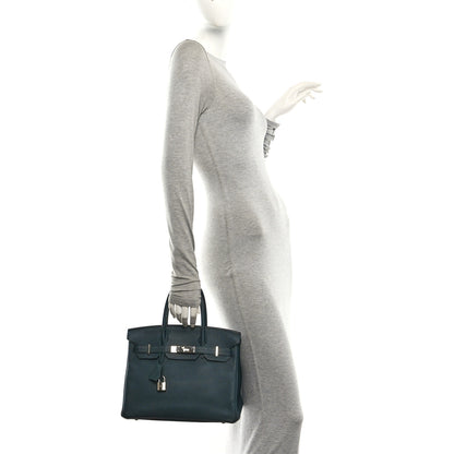 Hermes Togo Birkin 30 Vert Cypress 2 of 10