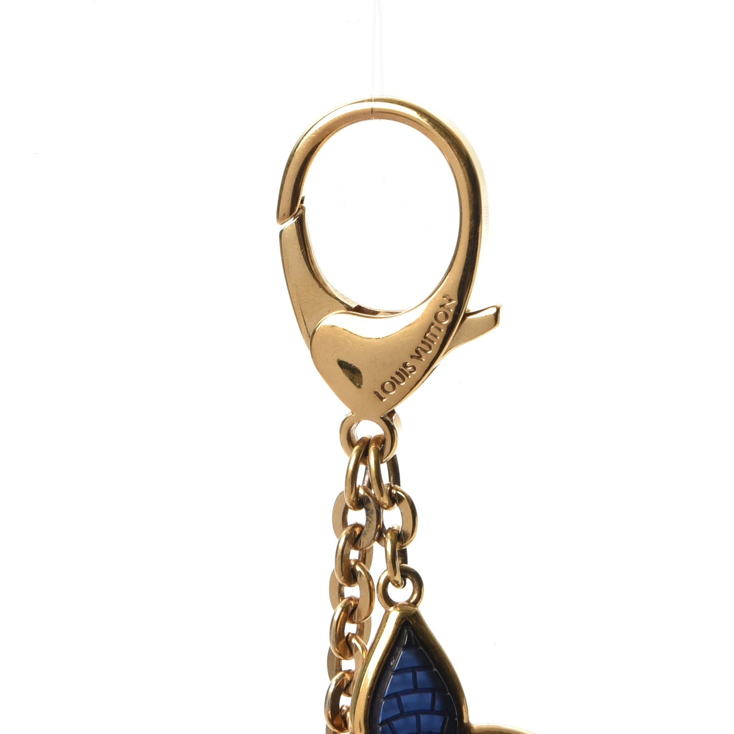 Mosaique Bag Charm Blue
