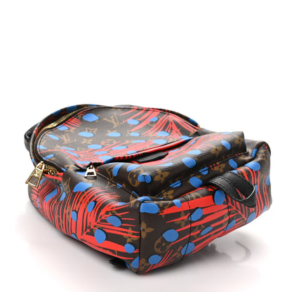 Louis Vuitton Monogram Jungle Dots Palm Springs Backpack PM Coquelicot Denim 4 of 10
