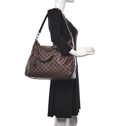 Louis Vuitton Damier Ebene Evora MM 2 of 19