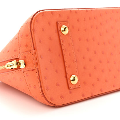Louis Vuitton Ostrich Alma PM Piment 9 of 10