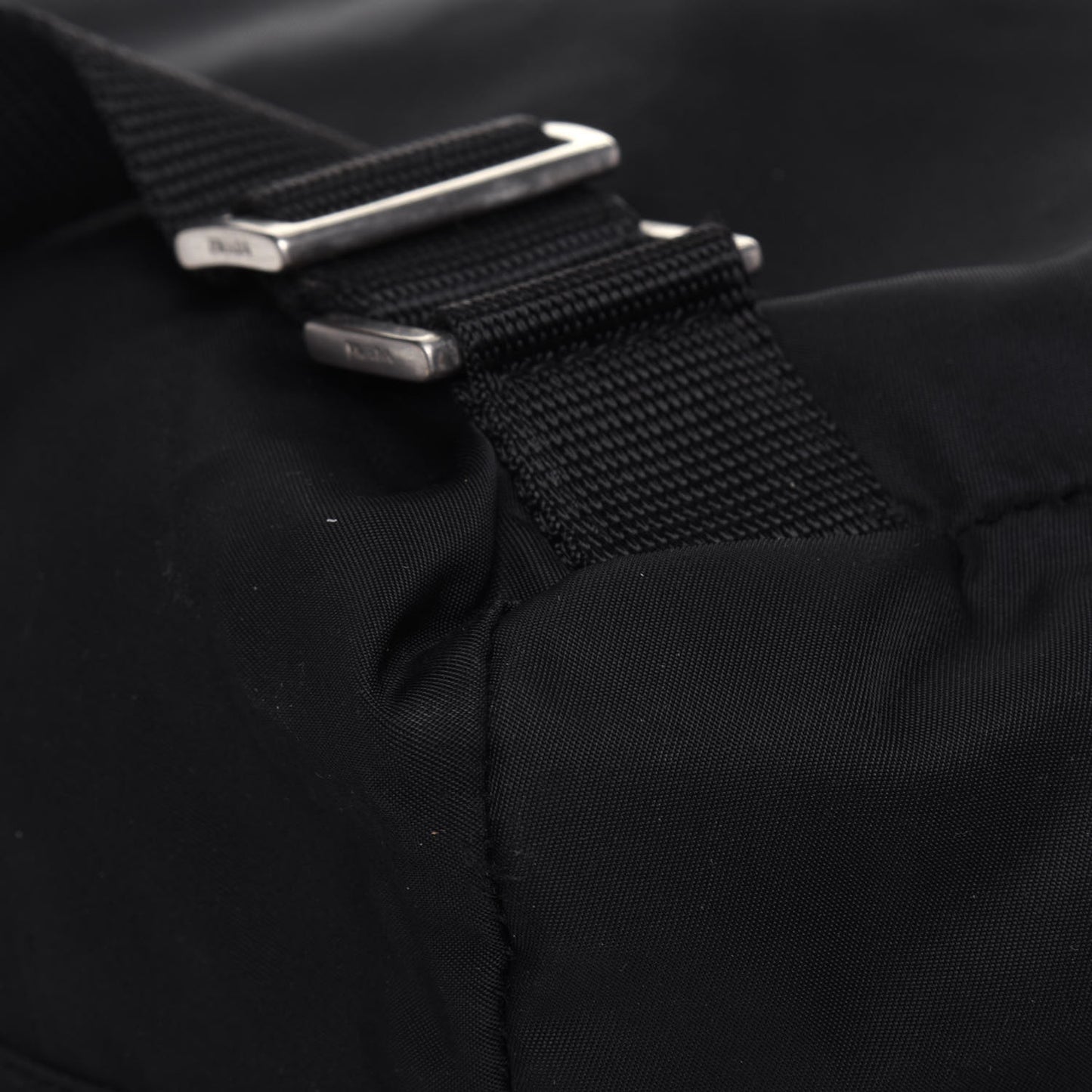 Nylon Vela Large Backpack Black