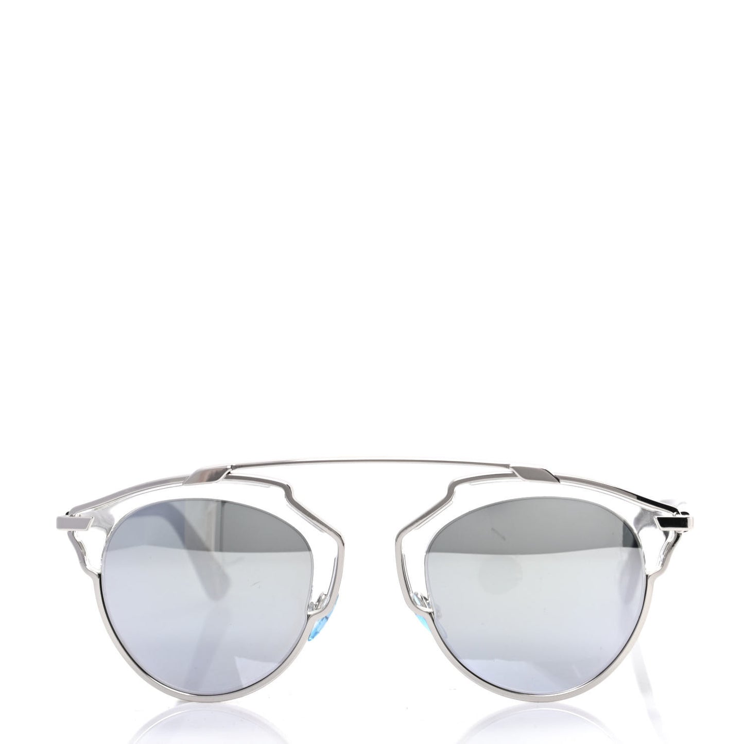 Mirrored So Real Sunglasses Silver