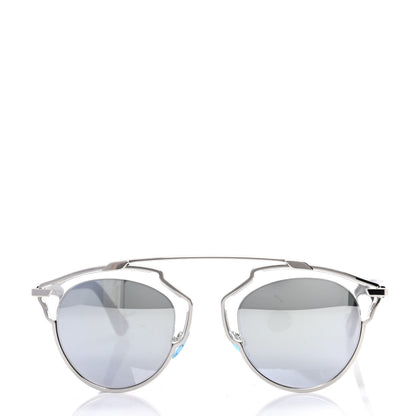 Christian Dior Mirrored So Real Sunglasses Silver 2 of 6
