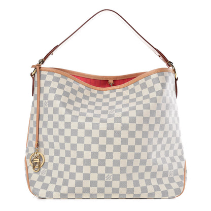 Louis Vuitton Damier Azur Delightful MM Pink 1 of 9