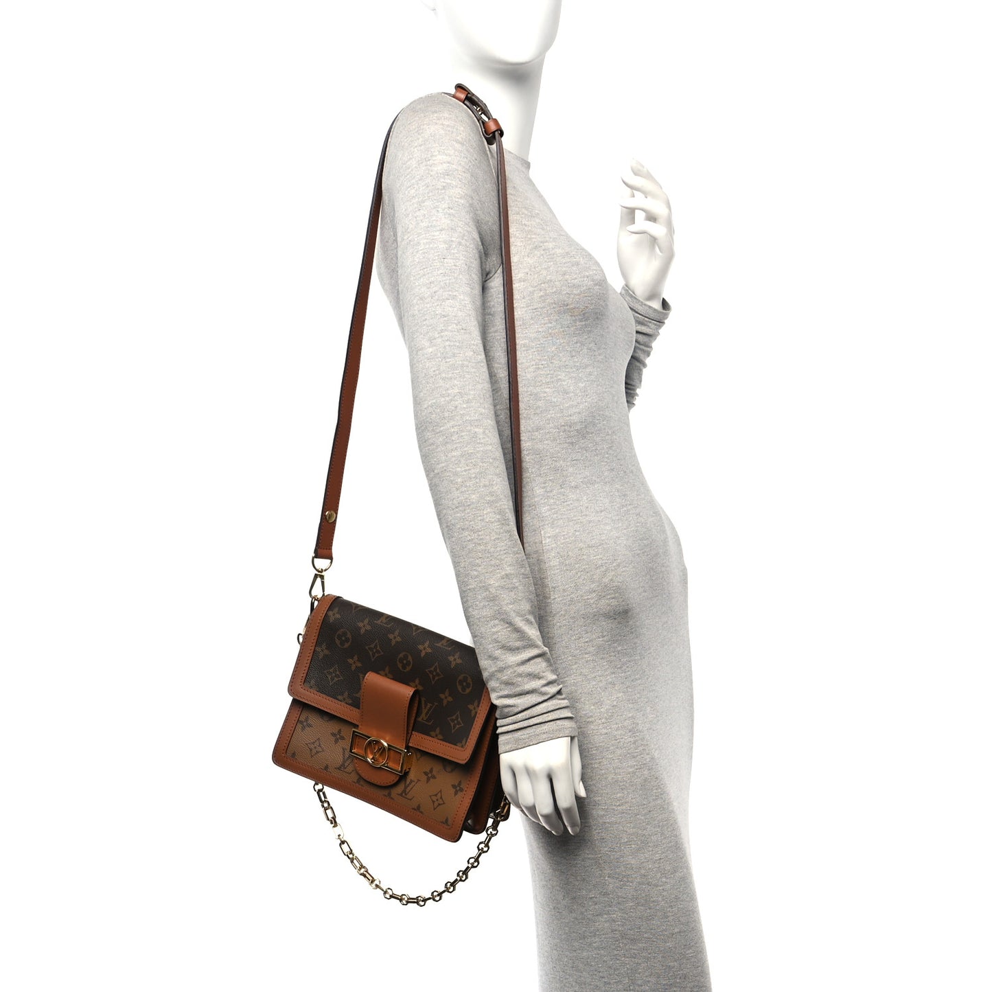 Reverse Monogram Dauphine MM