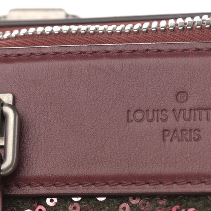 Louis Vuitton Sequin Monogram Sunshine Express Speedy Burgundy 11 of 15