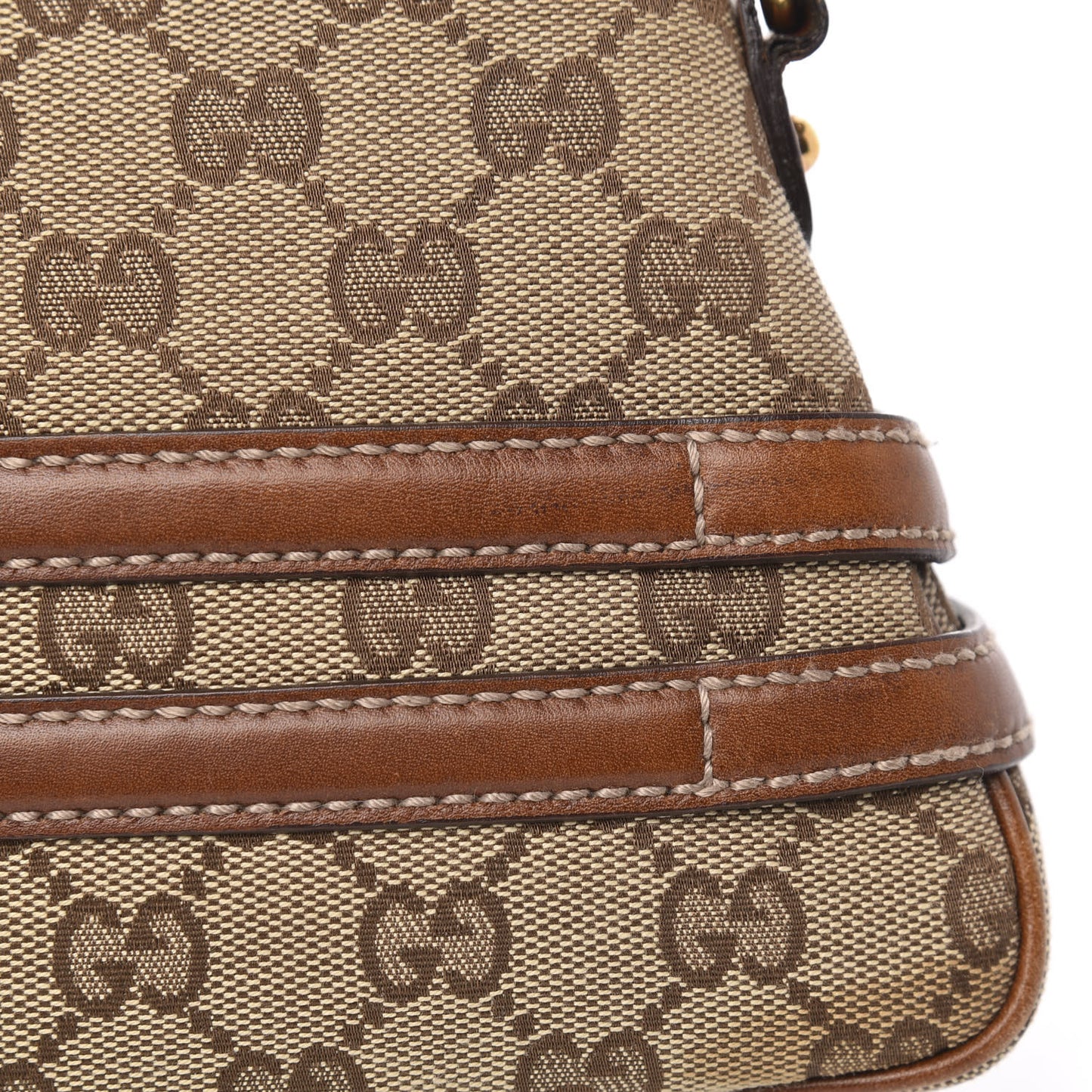 Monogram Horsebit Chain Flap Shoulder Bag