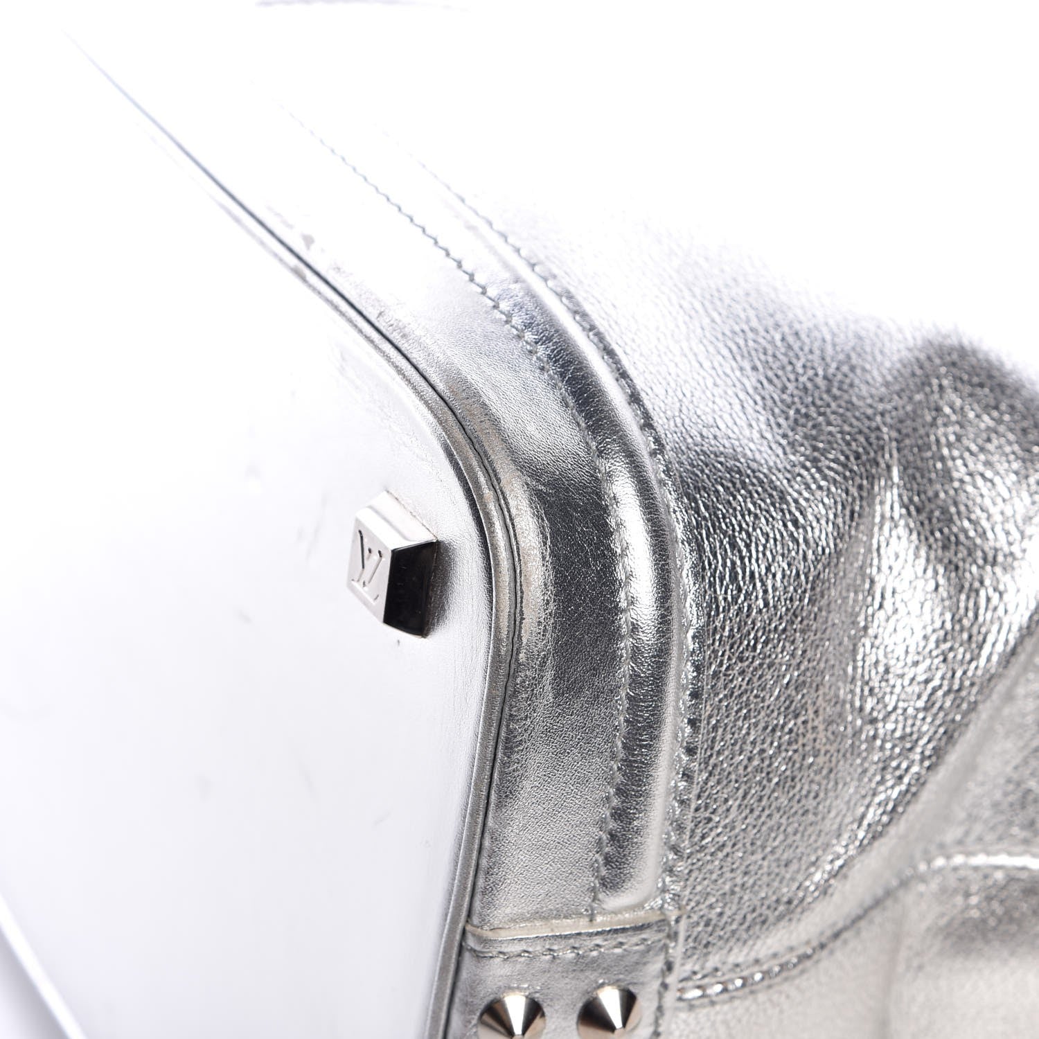 Louis Vuitton Suhali Lockit MM Silver 14 of 17
