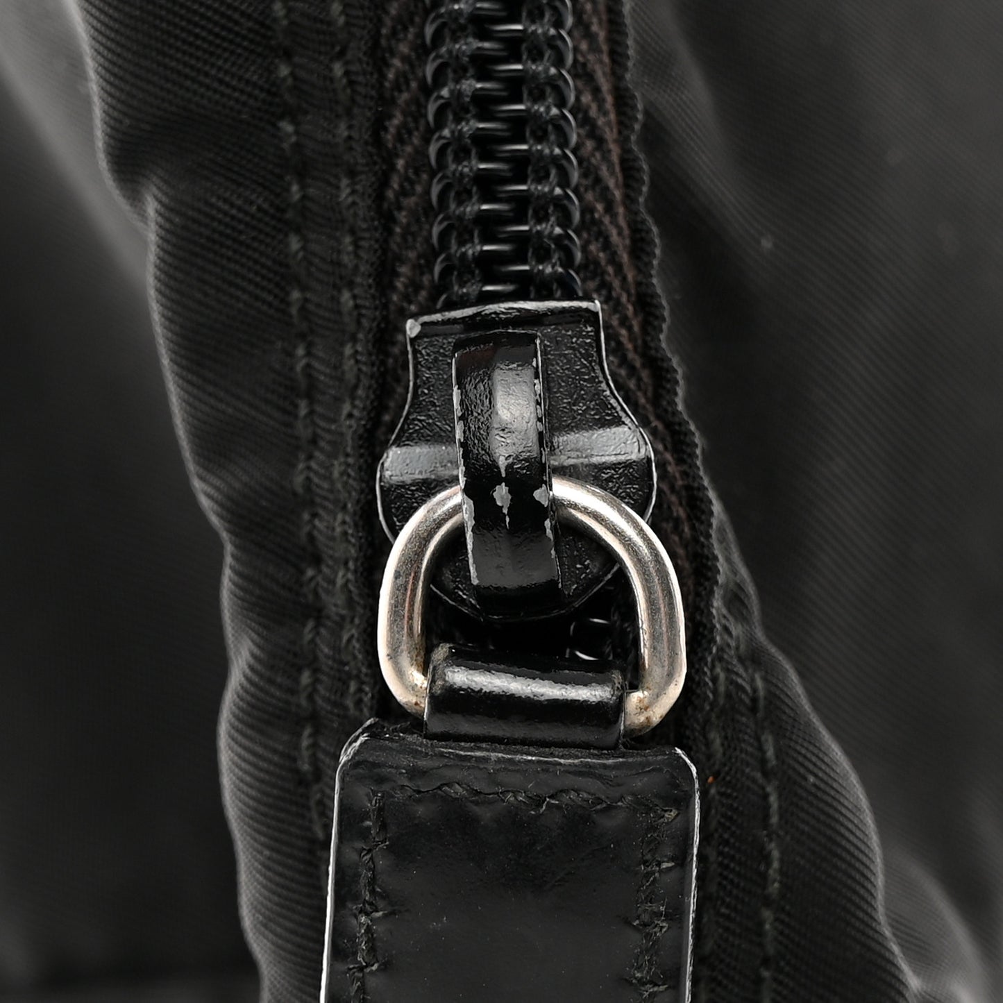 Nylon Tessuto Pouch Black