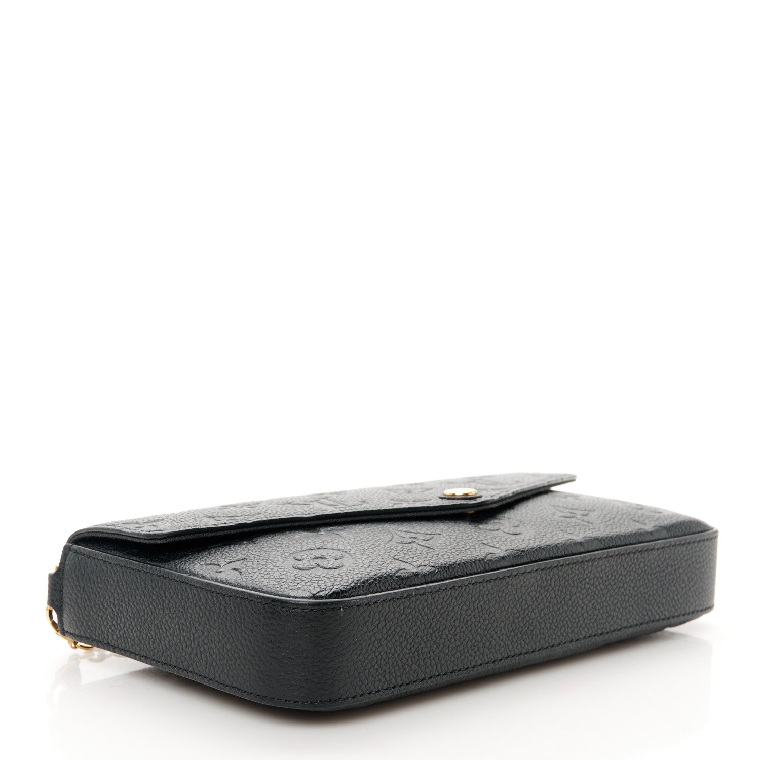Louis Vuitton Empreinte Pochette Felicie Chain Wallet Black 5 of 15