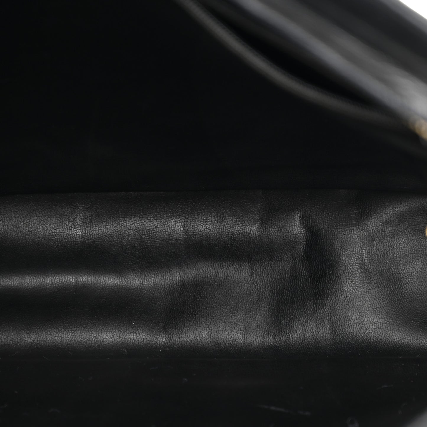 Lambskin Quilted Shoulder Bag Black