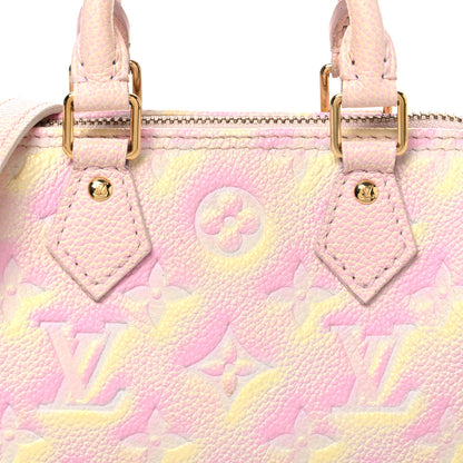 Louis Vuitton Empreinte Monogram Summer Stardust Nano Speedy Pink 7 of 10