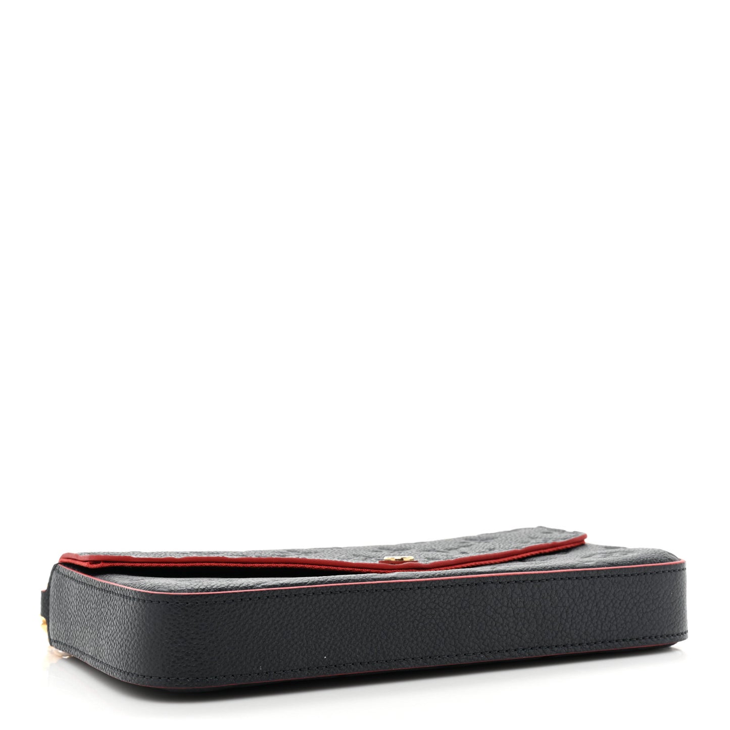 Empreinte Pochette Felicie Chain Wallet Marine Rouge