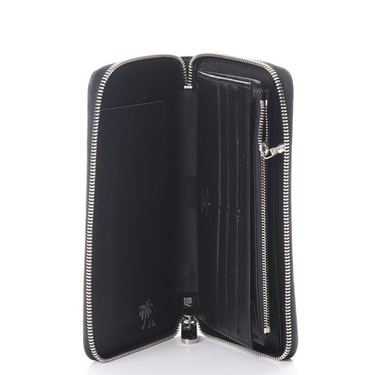 Louis Vuitton Epi Electric Zippy Organizer Wallet Black 5 of 9