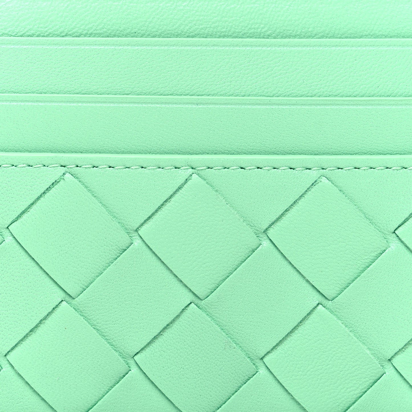 Nappa Intrecciato Card Case Fountain