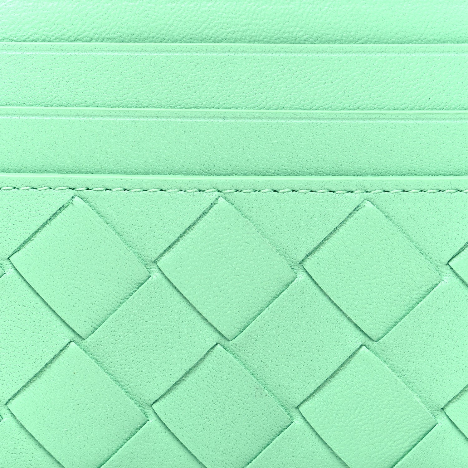 Bottega Veneta Nappa Intrecciato Card Case Fountain 8 of 8