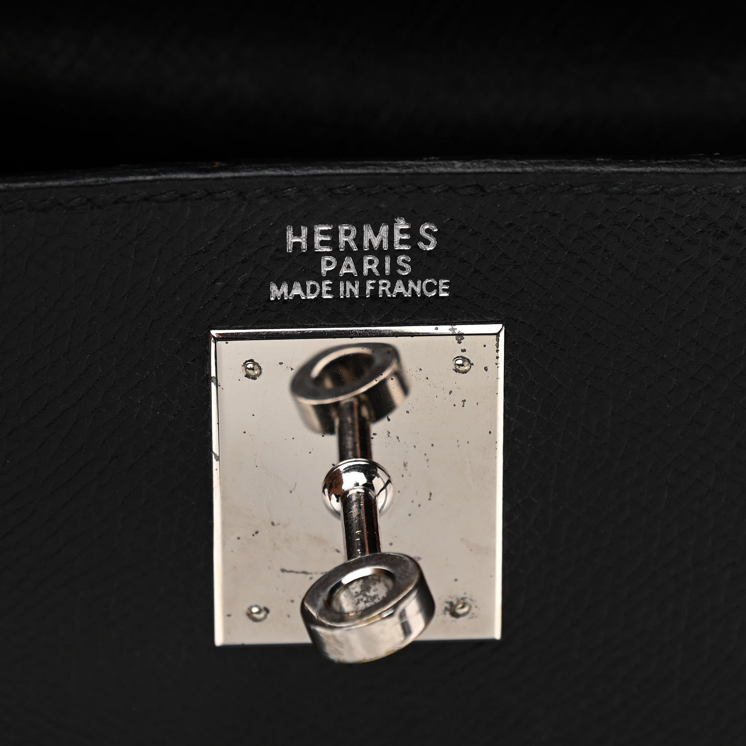 Hermes Epsom Kelly Sellier 32 Black 6 of 11