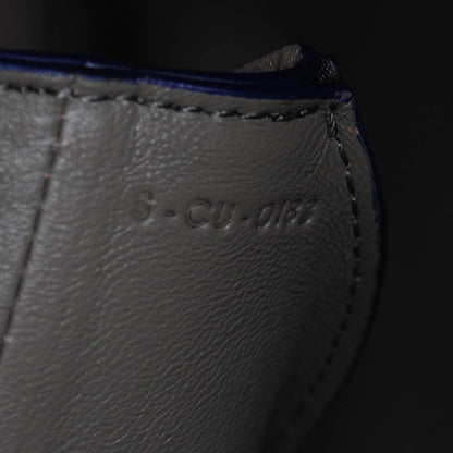 Celine Calfskin Suede All Soft Shoulder Bag Indigo 8 of 9