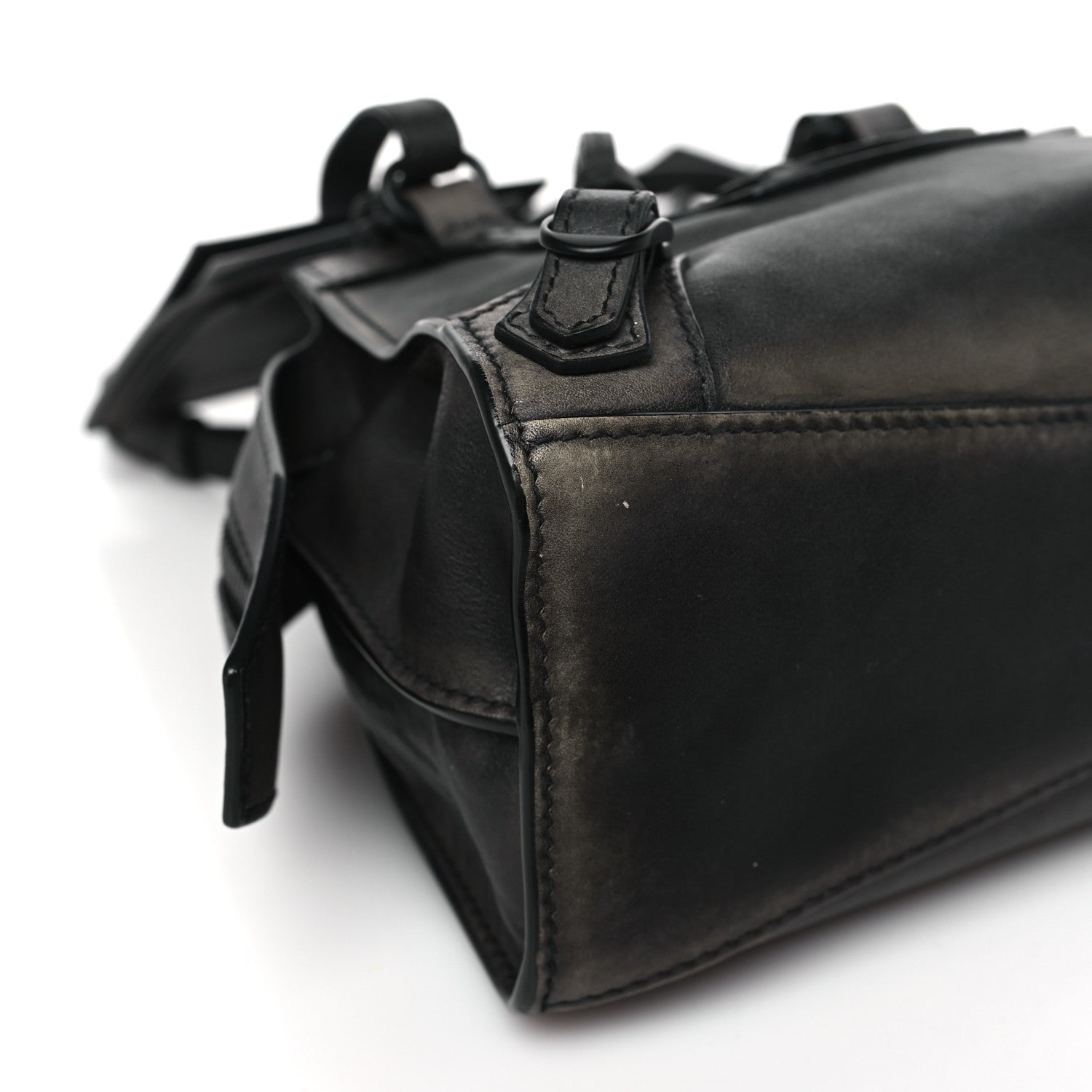 Balenciaga Used Calfskin Black Hardware Mini Neo Classic City Black 8 of 9