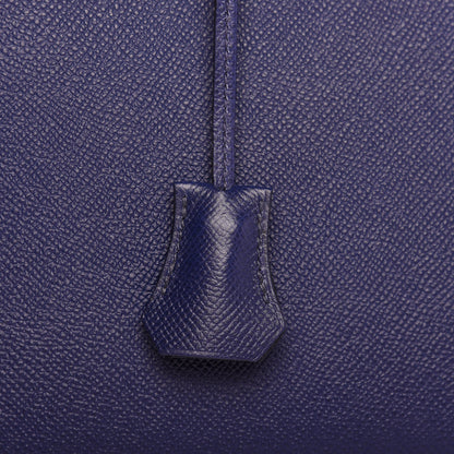 Hermes Epsom Kelly Sellier 32 Bleu Encre 32 of 36