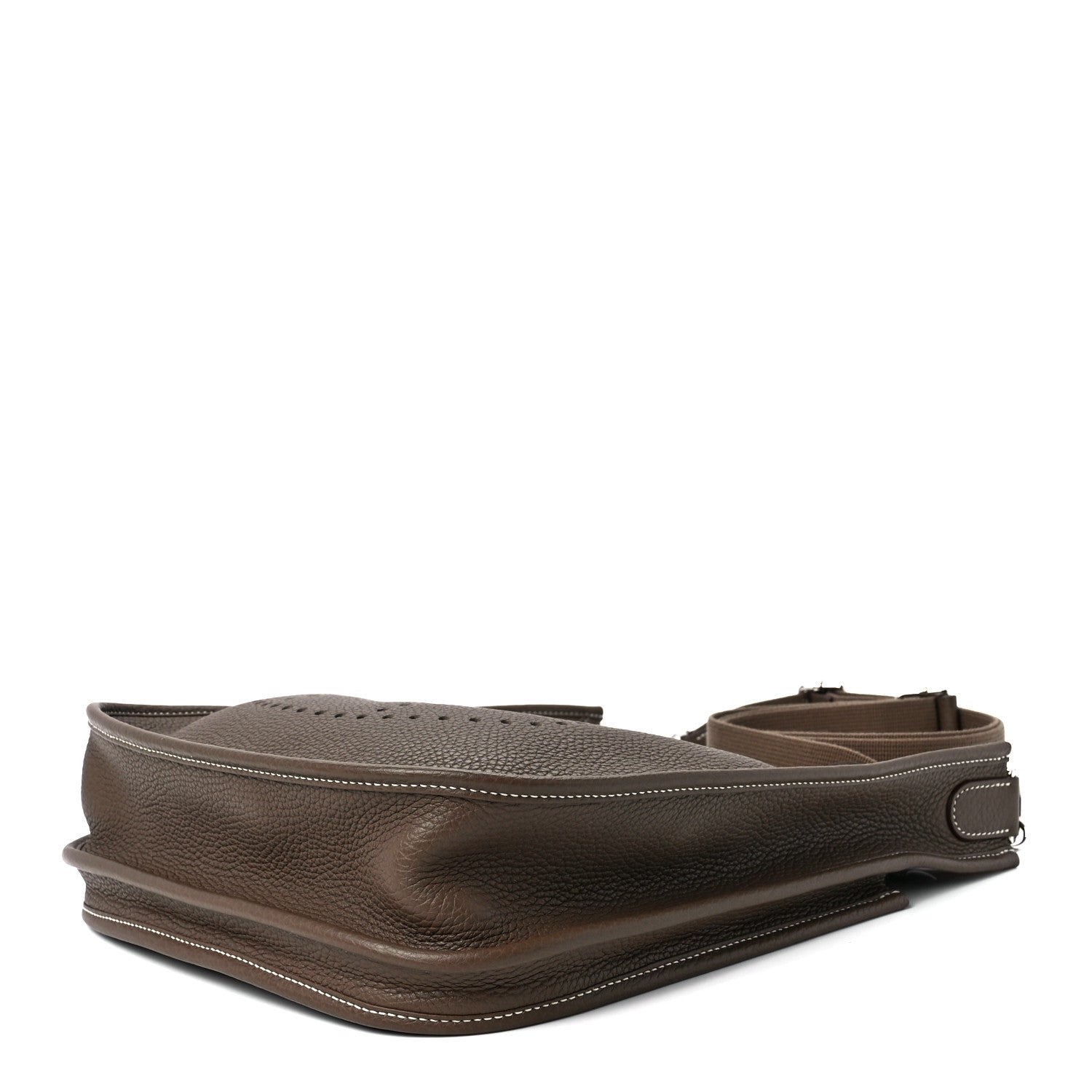 Hermes Taurillon Clemence Evelyne III GM Etoupe 9 of 11
