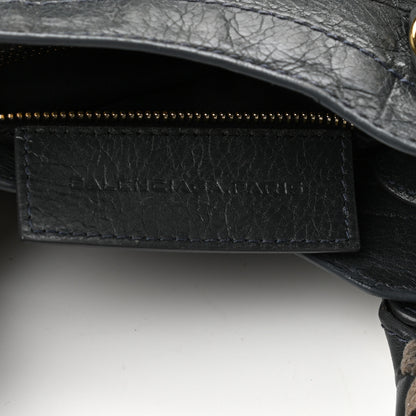 Balenciaga Agneau Giant 12 Gold Hardware Mini City Anthracite 7 of 15