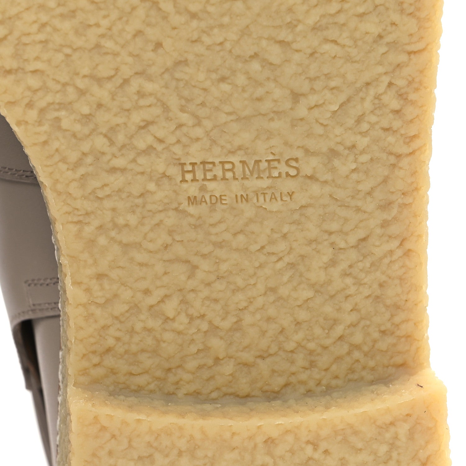 Hermes Calfskin History Ankle Boots 39.5 Beige Mastic 6 of 9