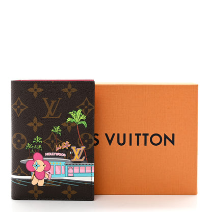 Louis Vuitton Monogram 2021 Christmas Animation Hollywood Passport Cover Fuchsia 7 of 7