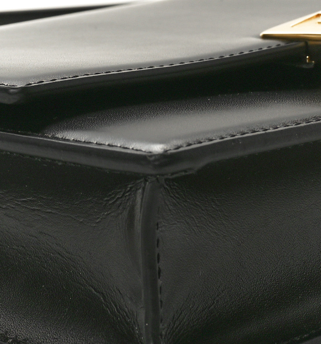Calfskin Small 4G Chain Shoulder Bag Black