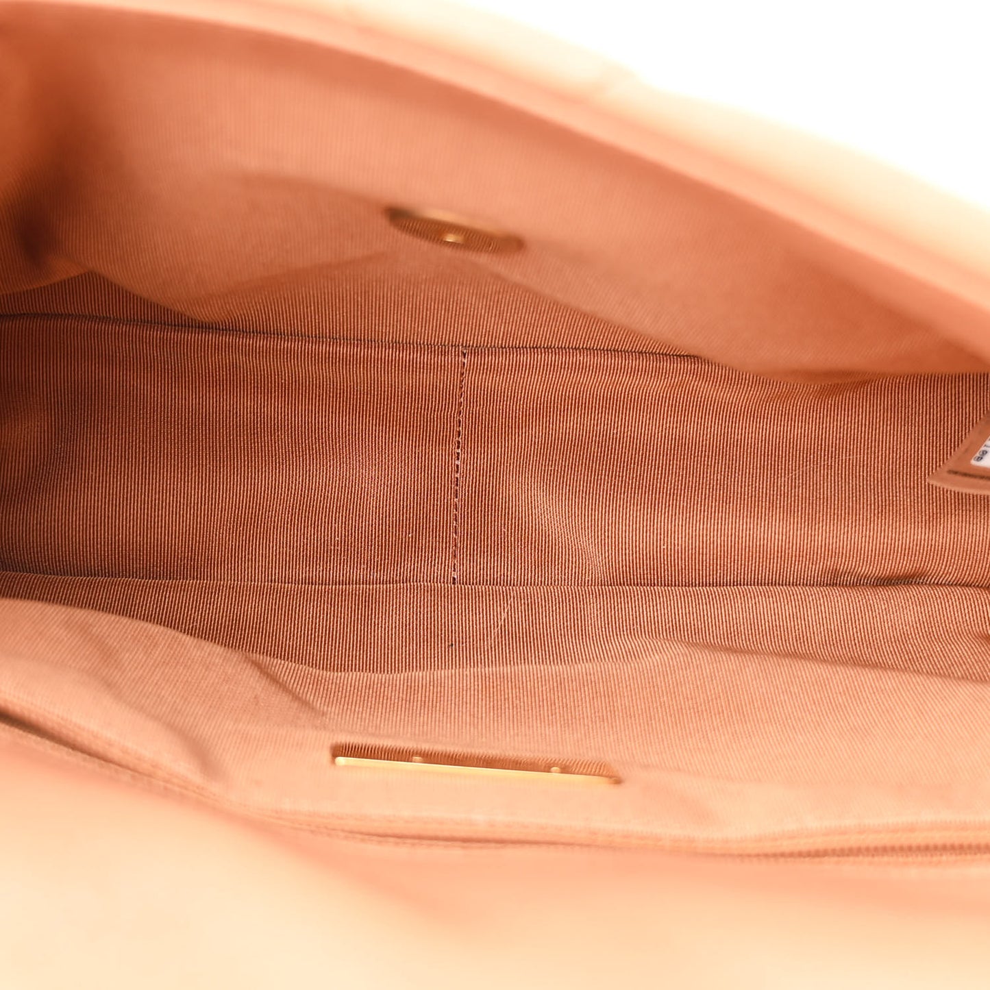 Lambskin Quilted Medium Chanel 19 Flap Brown